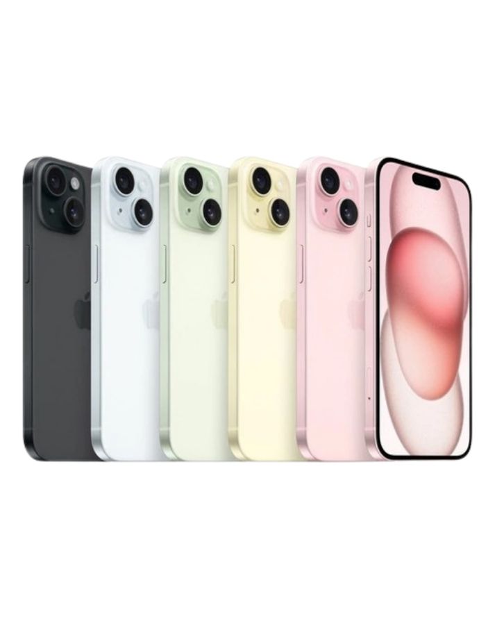 Apple iPhone 15 (128 GB - Reacondicionado, Bateria 100%) + Cargador Completo de Regalo